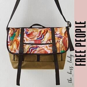 Free People bag messenger bag work school travel laptop bag crossbody college
